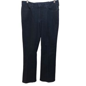 NYDJ Women’s Jeans Sz 14 Petite Blue Boot Cut Classic Style Lift Tuck Technology